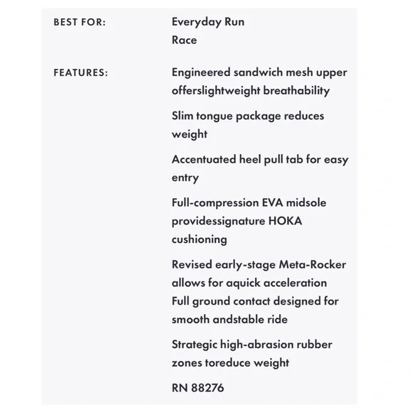 Hoka One One Rincon 2 Running Shoes - Picture 11 of 11